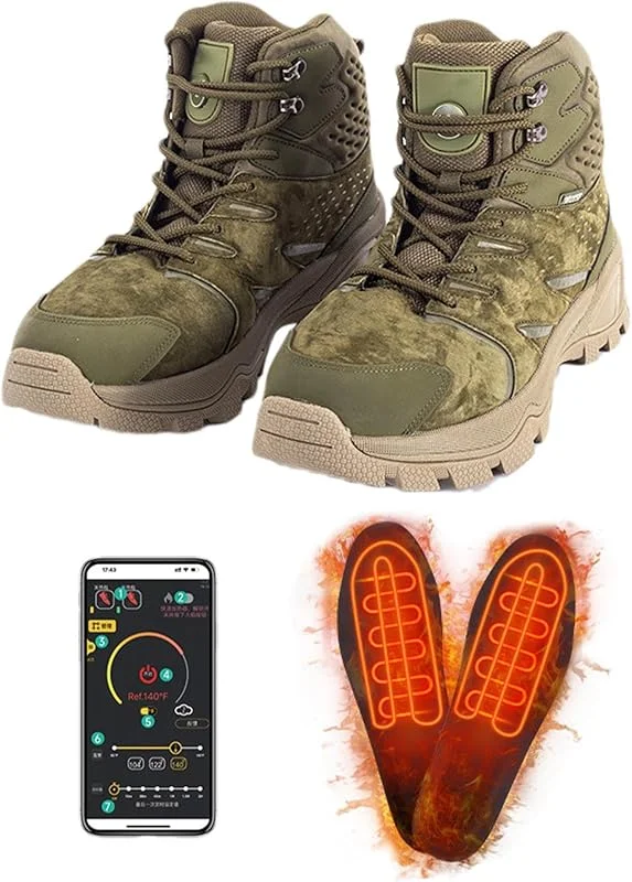 Stivali riscaldati, scarpe scaldapiedi riscaldanti Elettrico ricaricabile — Abbigliamento riscaldato