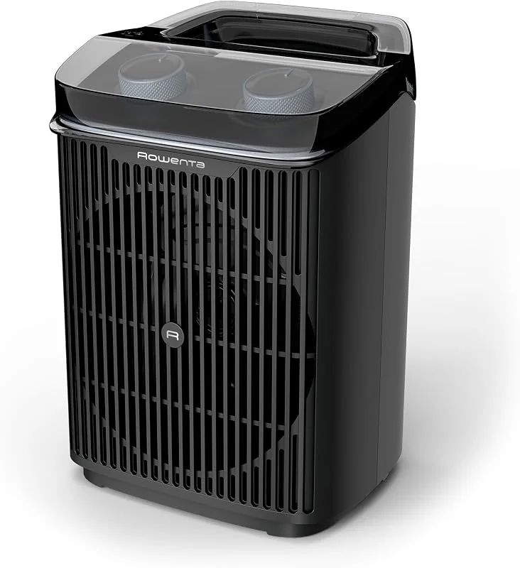 Rowenta Intense Comfort Aqua, Termoventilatore da Bagno, Silenzioso e Compatto, Riscaldamento Rapito, Potenza di 2400W, Sicuro e Potente, SO6550
