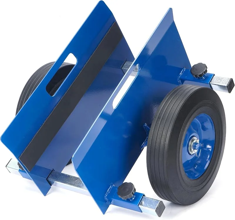 lesolar Carrello per pannelli resistenti, capacità di carico 500 kg, regolabile per cartongesso, con ruote solide da 25, 4 cm per trasloco pannelli, trasloco legno, trasloco cartongesso e carrello — Riscaldamento