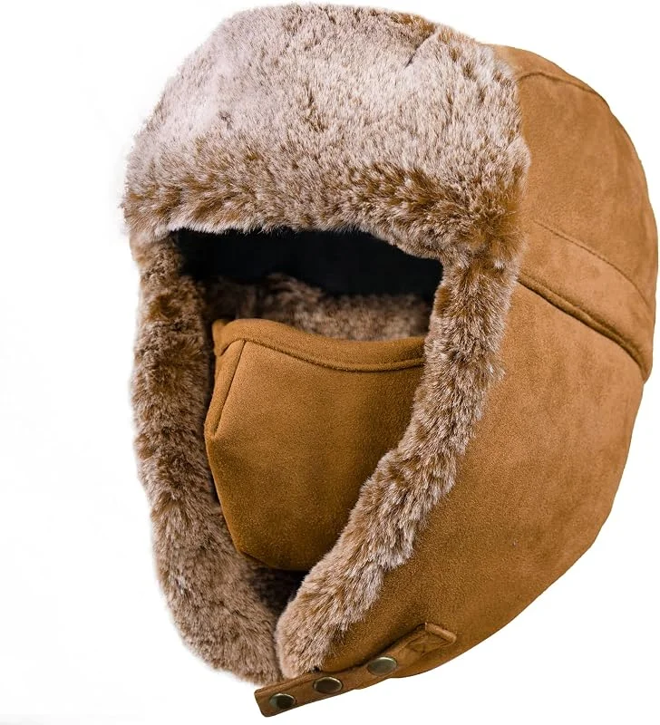 Unigear Cappello Uomo Invernale, Ushanka Cappelli Bomber Caldo Antivento — Abbigliamento riscaldato