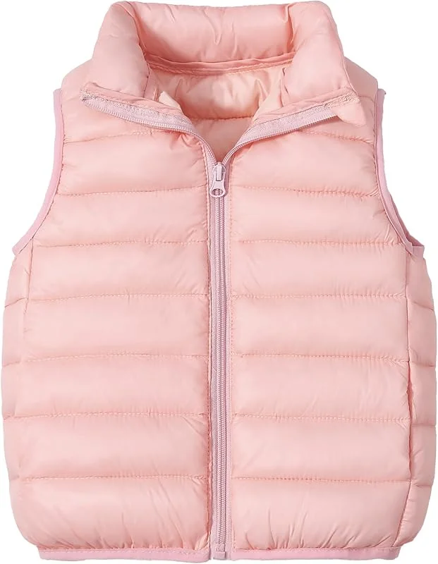 AIEOE Gilet Piumino Bambini Ragazzi Unisex Senza Maniche con Tasche Antivento Elegante Leggero Adatto da 3-12 Anni — Abbigliamento riscaldato