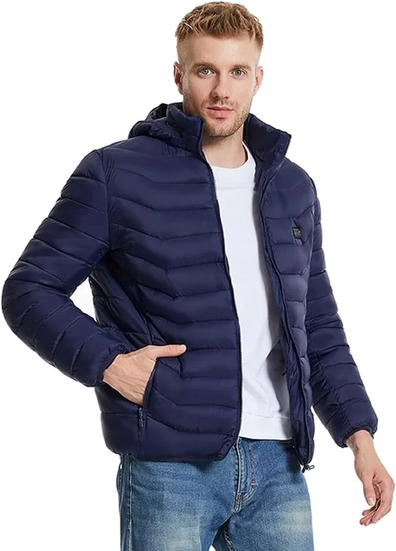 Generisch Giacca riscaldata, giacca elettrica, cappotto termico invernale — Abbigliamento riscaldato