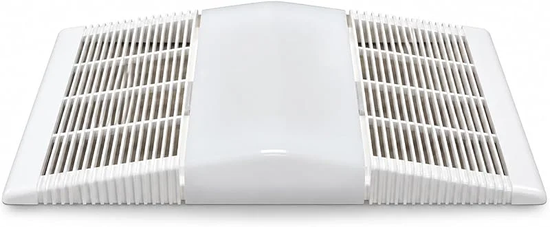 Griglia di ricambio per Broan-NuTone S1101893 con lente luminosa, copertura di ricambio per termoventilatore da bagno 765H80L-A e 765H80L-B, bianca — Riscaldamento
