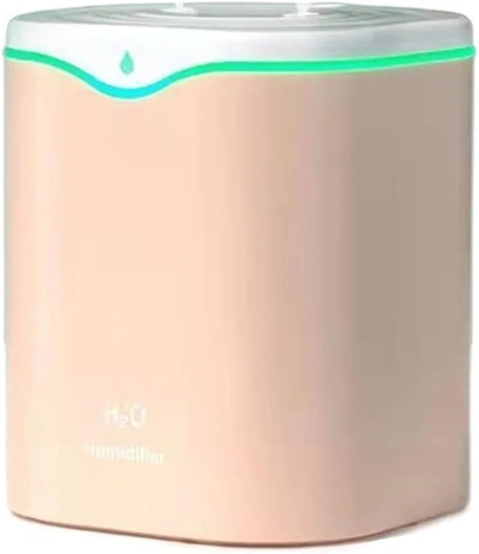 Umidificatore d'aria a doppio spruzzo Diffusore di olio essenziale Diffusore d'aria ad ultrasuoni Diffusore di aromi elettrico Umidificatore d'aria 2200ml Umidificatore da Scrivania(Colo