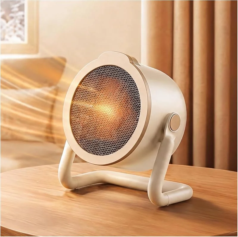 OHAANYY Stufa elettrica in ceramica da 500 W, a risparmio energetico — Riscaldamento