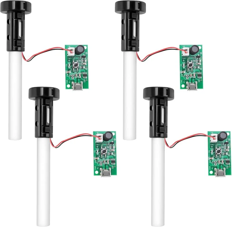 4 Pezzi 20 mm ultrasuoni Fogger atomizzatore Piastra Pellicola Accessori umidificatore Guarnizione in Gomma