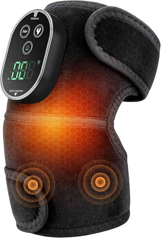 Fascia Riscaldante Per Ginocchio Senza Fili Con Controllo Touchscreen — Abbigliamento riscaldato