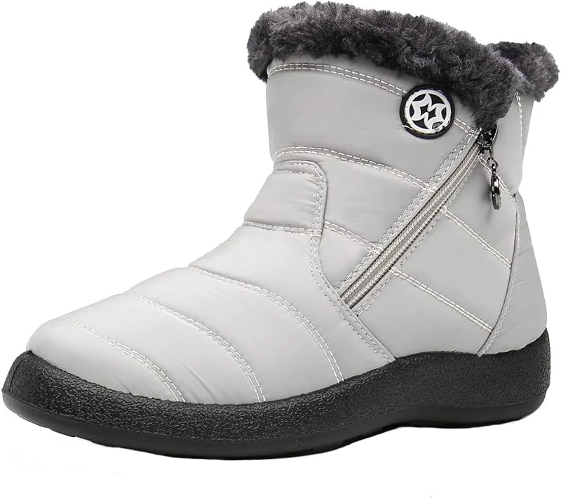Stivali da Neve Invernali Donna Caldo Stivaletti — Abbigliamento riscaldato