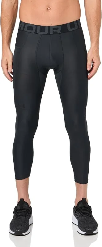 Under Armour: Pantalone da Fitness da Uomo, Lunghezza 3, 4, HG Comp — Abbigliamento riscaldato