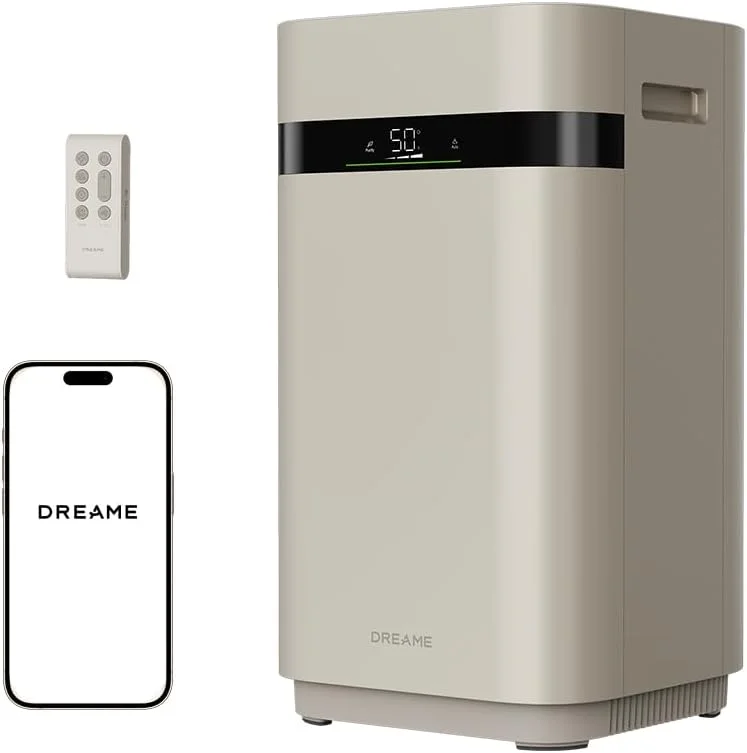 DREAME H40 Umidificatore, Tecnologia Evaporativa senza Nebulizzazione