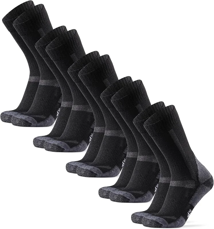 DANISH ENDURANCE Calze Trekking Lana Merino, Anti-Vesciche, 3 & 5 Paia — Abbigliamento riscaldato