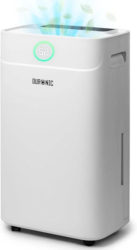 Duronic DH201 Deumidificatore 20L al Giorno 440W Potente con Serbatoio 5, 1L