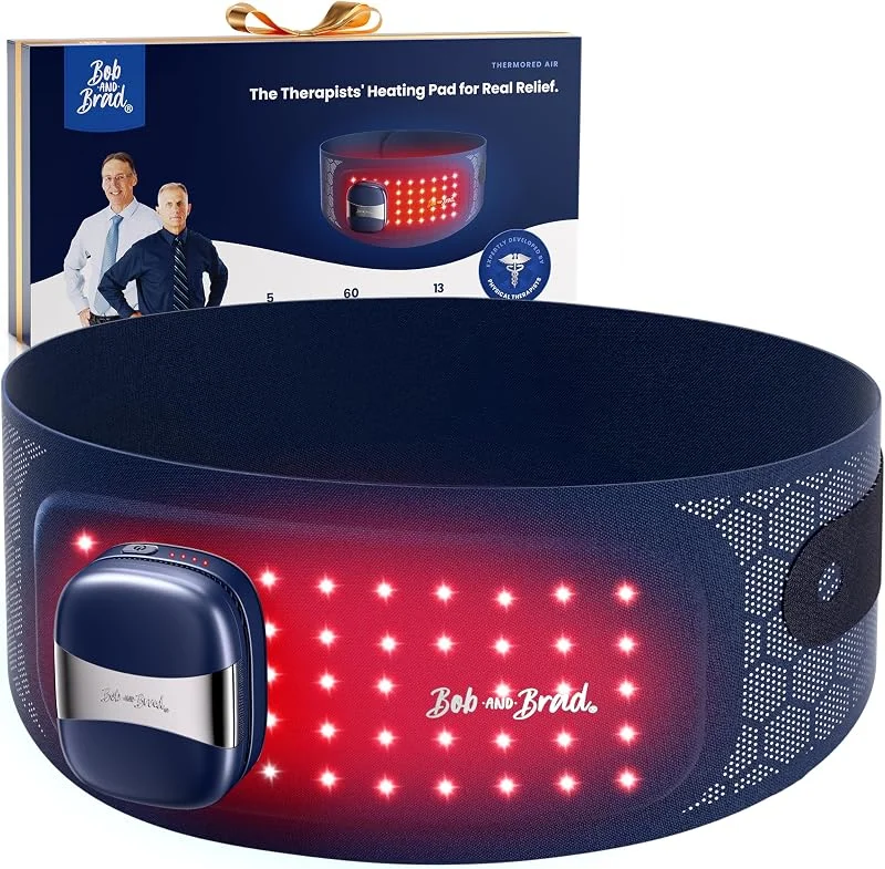 BOB AND BRAD Termoforo Elettrico Luce Rossa per Schiena Comfort Mestruale — Riscaldamento
