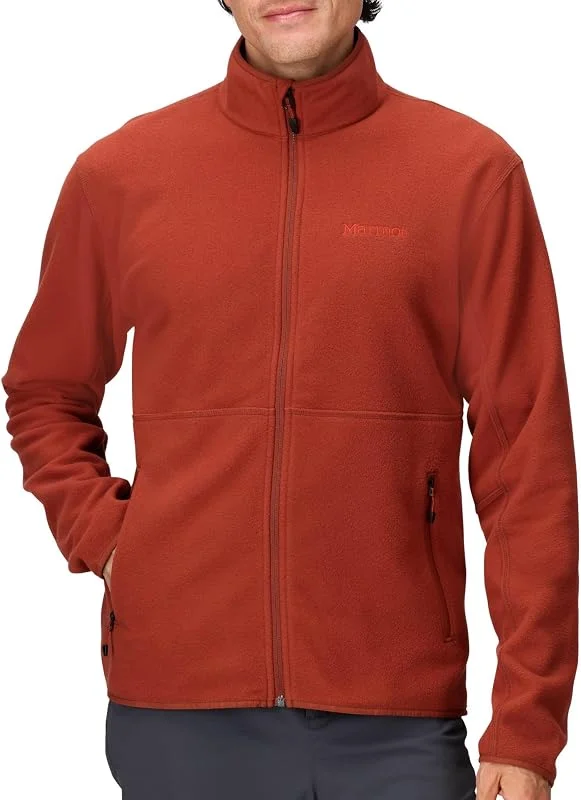Marmot Rocklin Full Zip Fleece Jacket Giacca in pile Uomo — Abbigliamento riscaldato