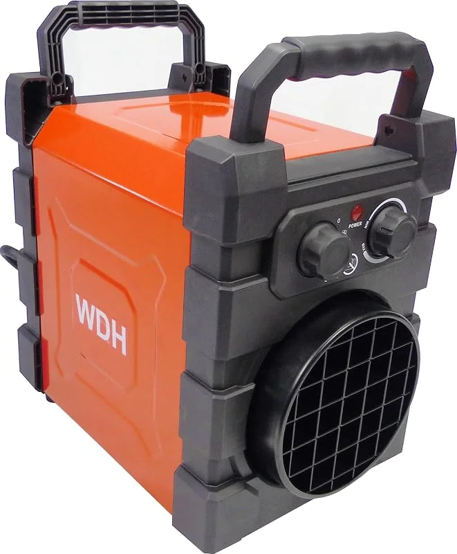Aktobis WDH-BGP03Pro Riscaldatore elettrico professionale, 3 kW, IP24 — Riscaldamento