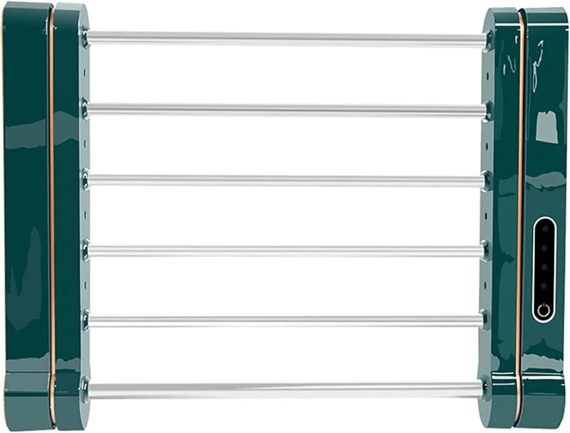 Scaldasalviette, Bagno Intelligente A Parete, Risparmio Energetico, Scaldasalviette Elettrico, Ruotabile di 90° (35 * 27 * 10 Cm), A, Drying — Riscaldamento