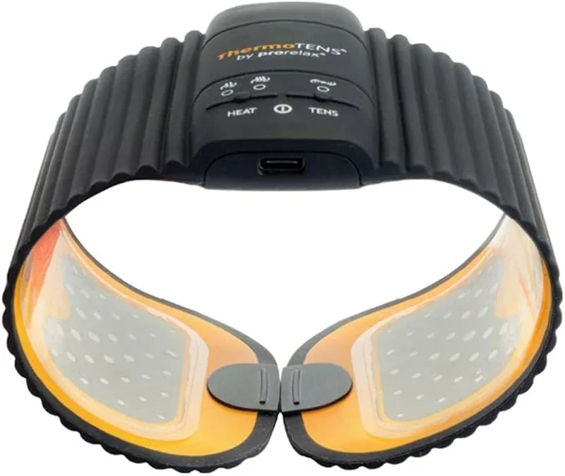 prorelax ThermoTENS cuscino termico, Cerotto termico con funzione TENS per alleviare il dolore, DECINE, CALORE, DECINE+CALORE, 15 livelli di intensità, Alimentato a batteria, riutilizzabile — Abbigliamento riscaldato