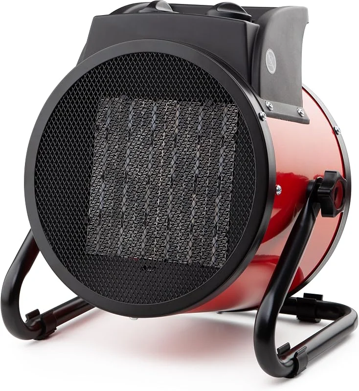 Orbegozo FHR 3050 A, termoventilatore, ceramica professionale, 3000 W, 2 potenze di calore, controllo della temperatura regolabile, protezione da surriscaldamento, posizione ventola, colore rosso