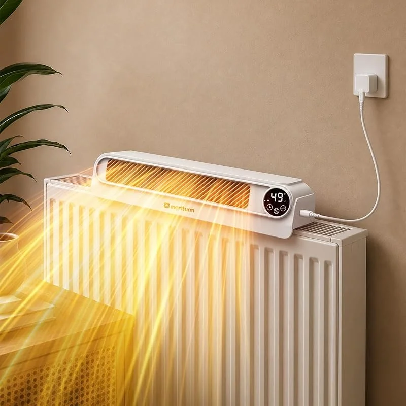 MERTTURM Ventilatore per Termosifone con 4 Velocità — Riscaldamento