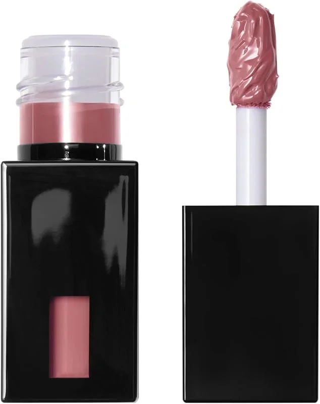 e.l.f. Cosmetics Glossy Lip Stain, tinta labbra leggera a lunga tenuta per un tocco di colore trasparente e un delicato effetto lucido, Pinkies Up — Trucco