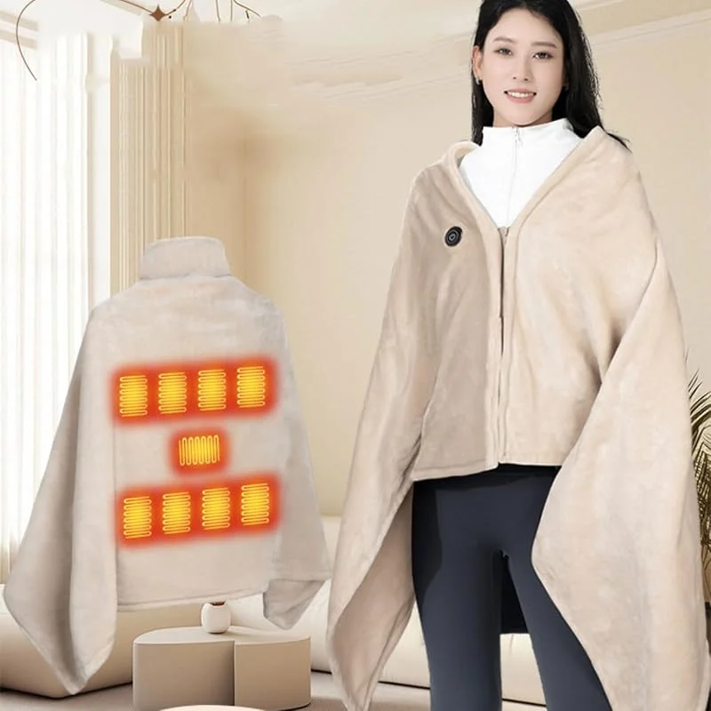 Coperta Elettrica con 3 Temperature Morbida Termocoperta Lavabile Coperta riscaldata Riscaldamento Rapido Coperta riscaldata Protezione da Surriscaldamento Plaid riscaldabile per Divano Letto