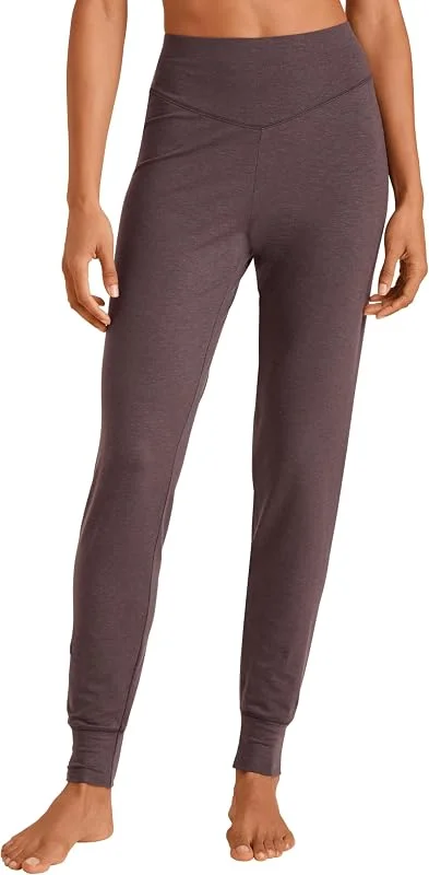 CALIDA Deepsleepwear - Pantaloni riscaldanti da donna, con vita larga, in misto lana merino tencel™ — Abbigliamento riscaldato