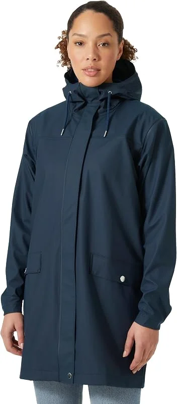 Helly Hansen Moss Rain Coat Impermeabile Donna (Pacco da 1) — Abbigliamento riscaldato