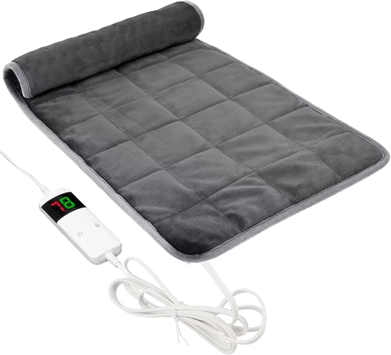 Cecotec Coperta Elettrica 180x200 cm HeatConfort Weighted. 9 kg 10 Livelli Temperatura, 5 Timer, 200W, Sollievo Muscolare e Rilassamento Totale, Sicurezza PTC e NTC — Riscaldamento