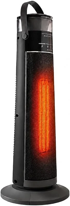 MACOM, Potente Termoventilatore Ceramico con Umidificatore, Riscalda e umidifica per un'Aria meno Secca, Humi Ceramic Tower, Enjoy & Relax 946 — Riscaldamento