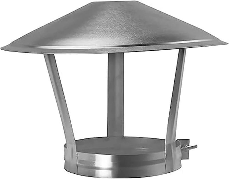 Cappelli Antipioggia per Camino, Cappello Conico in Acciaio Inox 304 - Copertura Protettiva per Lo Scarico del Tetto del Forno di Riscaldamento, Cappello Antipioggia, Protezione antigoccia — Abbigliamento riscaldato