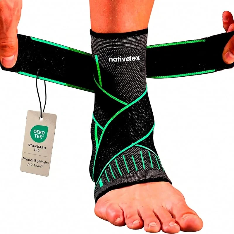 NativoDex Cavigliera Sportiva per Distorsione, Tutore Ortopedico — Abbigliamento riscaldato
