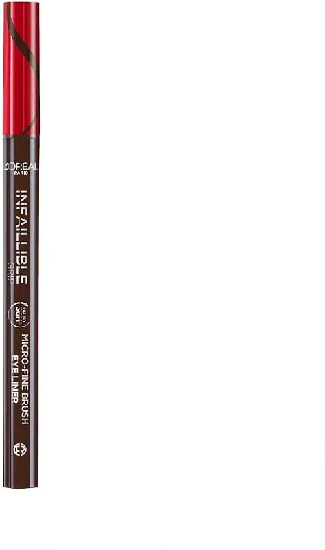 L'Oréal Paris Matita Eyeliner Liquida Infaillible Micro Liner, Punta Micro per un Tratto Fluido, Preciso ed Intenso, Resistente ad Acqua e Sudore Fino a 36H, Tonalità: 03 Ancient Rose — Trucco