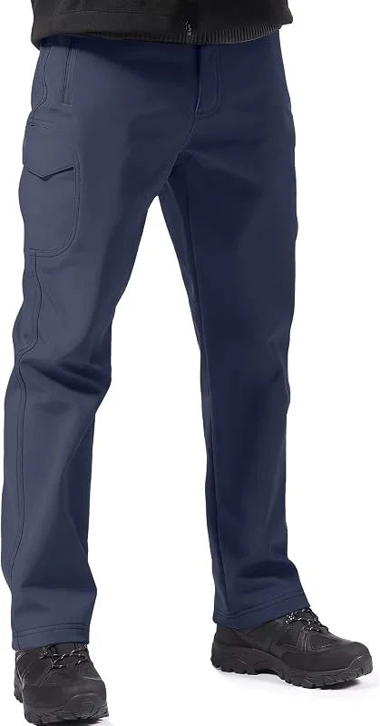FREE SOLDIER Pantaloni da Lavoro Uomo Pantaloni Sci Termici Pantaloni Trekking Impermeabile Invernali Pantaloni da Caccia Militari Tattici Pantaloni da Neve Softshell Foderati in Pile — Abbigliamento riscaldato