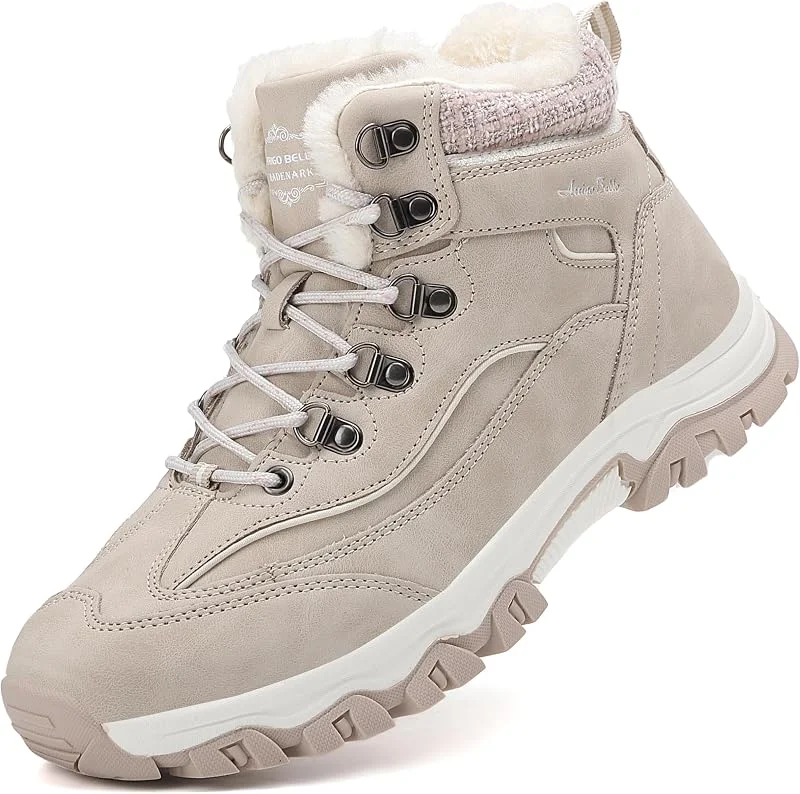 Stivali Donna Invernali Scarpe Neve Trekking Boots 36-41 EU — Abbigliamento riscaldato