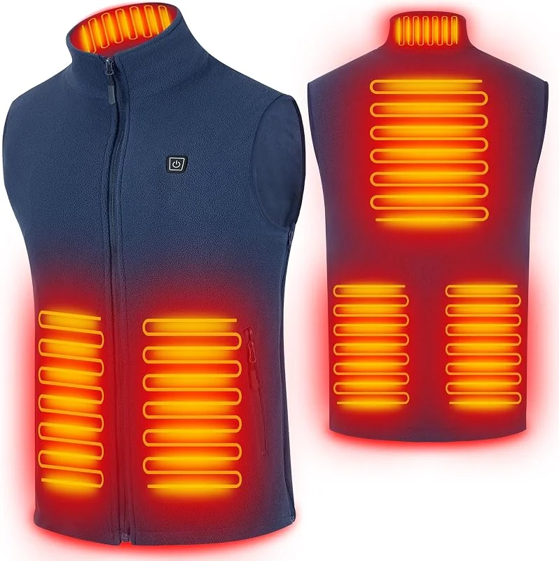 Gilet riscaldato con batteria inclusa, gilet riscaldanti in pile intelligente — Abbigliamento riscaldato