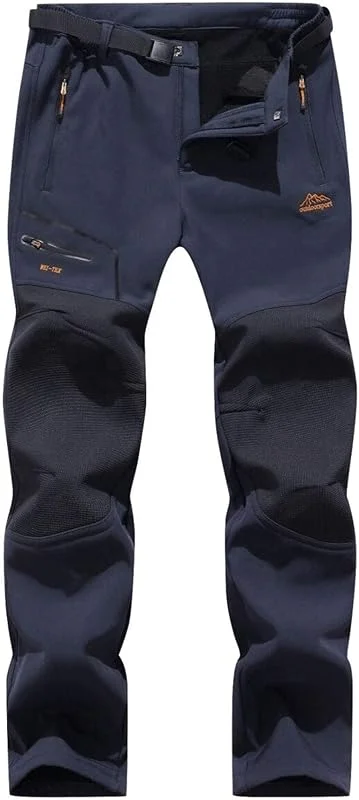BenBoy Pantaloni Trekking Uomo Invernali Impermeabile Pantaloni da Sci — Abbigliamento riscaldato