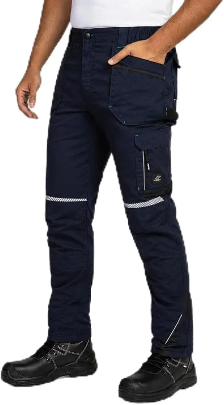 BWOLF Drift Ice - Pantaloni da lavoro da uomo, invernali, impermeabili, freddi e antivento, con elementi riflettenti — Abbigliamento riscaldato